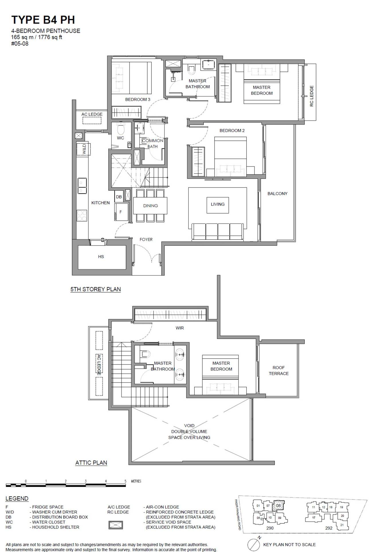 The Hillshore floorplan